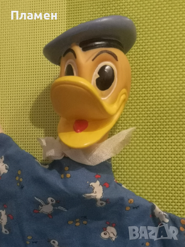 Доналд Дък - Стара кукла за театър 