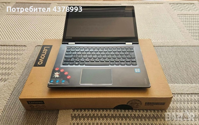 Lenovo Yoga 510-14ISK, тъчскрийн, 14 инча, снимка 12 - Лаптопи за работа - 53197510