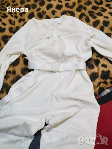 Дамскиспортен плюшен гащеризон, снимка 6 - Гащеризони - 52078025