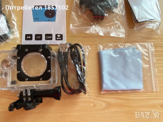 Action Camera 4K Ultra HD, снимка 5 - Камери - 31476958
