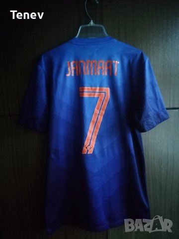 Netherlands Nike Daryl Janmaat World Cup 2014 оригинална рядка тениска фланелка, снимка 2 - Тениски - 37839164