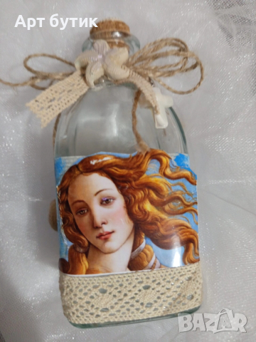 Комплект за Св. Кръщение , модел “Раждането на Венера“, снимка 6 - Декорация - 52649975