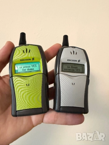 Ericsson T20s T20e Зелен и Сив като нови, снимка 2 - Sony Ericsson - 52855115