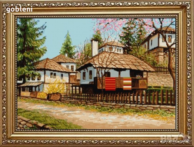 гоблен "БЪЛГАРСКА ПРОЛЕТ" серия "БЪЛГАРИЯ"- ДБ; 36 цвята; шев 1:1 и 1:4