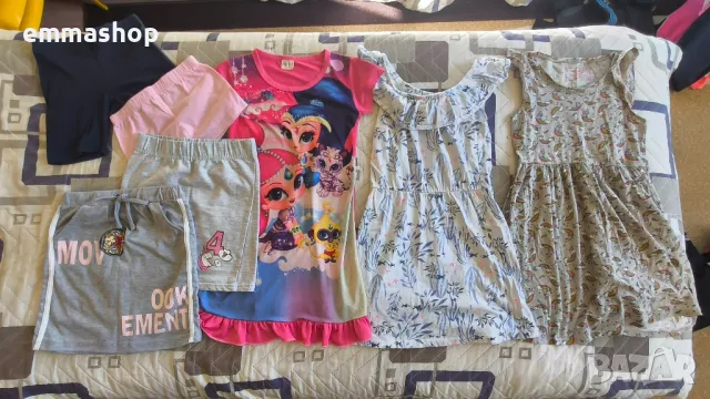  Лот дрехи за момиче размер 128