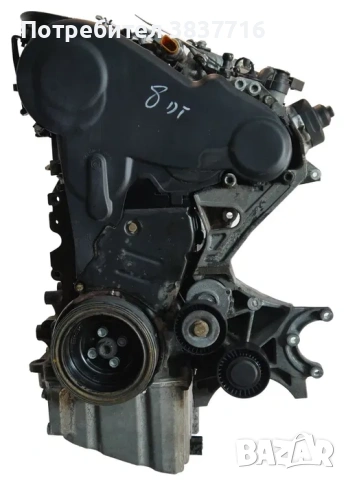 Двигател CAGB 2.0 TDI 136 к.с. Audi A6 C6 4F A4 B8 A5 8T Q5 8R, снимка 2 - Части - 54339989