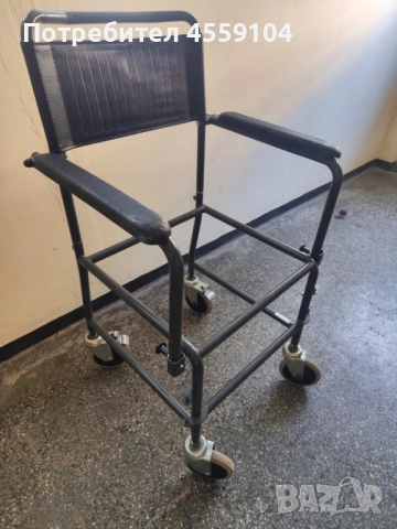 Тоалетен инвалиден стол с подлакътници, снимка 5 - Други - 52976372