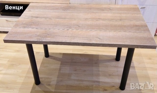 Нова дизайнерска трапезна маса, снимка 5 - Маси - 42598734