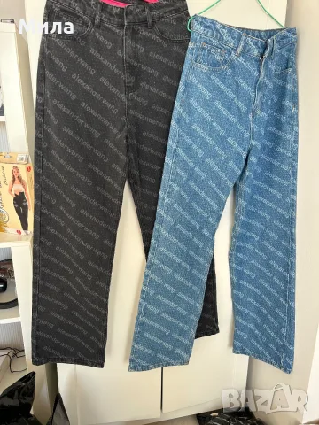 дънки Alexander wang, в сиво цвят, снимка 4 - Дънки - 56303779