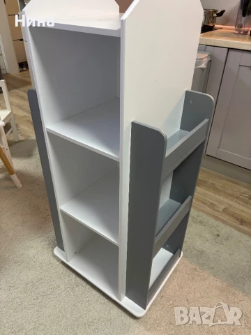 Дървена секция ROCKET с рафтове на 4 нива, снимка 2 - Мебели за детската стая - 51121682