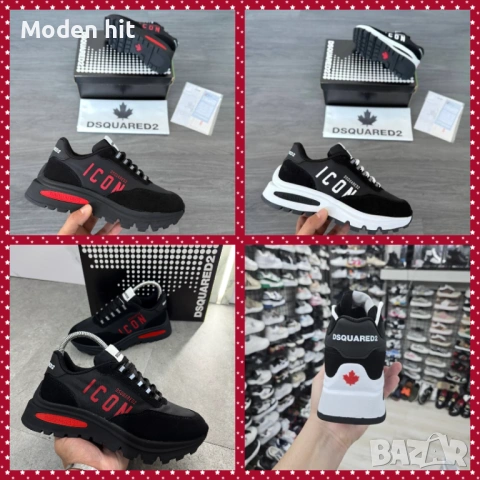 DSQUARED2 мъжки маратонки висок клас реплика