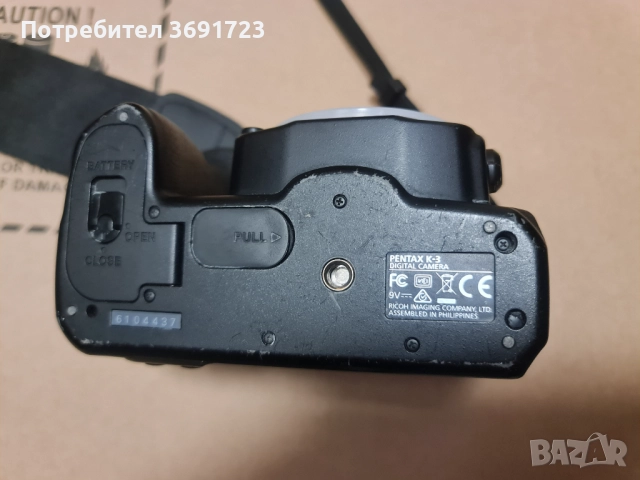 DSLR Фотоапарат Pentax K3, снимка 3 - Фотоапарати - 52830246
