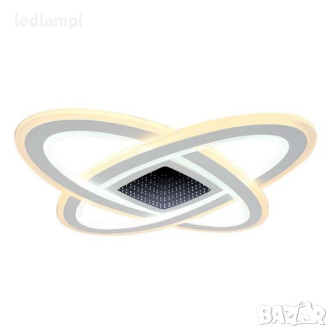 LED Плафониера 130W Димиране+Дистанционно Управление 3in1