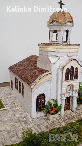 Макет на храм св.Анастасий-гр.Харманли., снимка 9 - Декорация за дома - 53137862