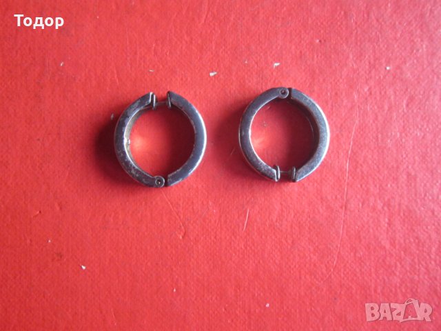 Сребърни обеци обици 6, снимка 4 - Обеци - 35090745