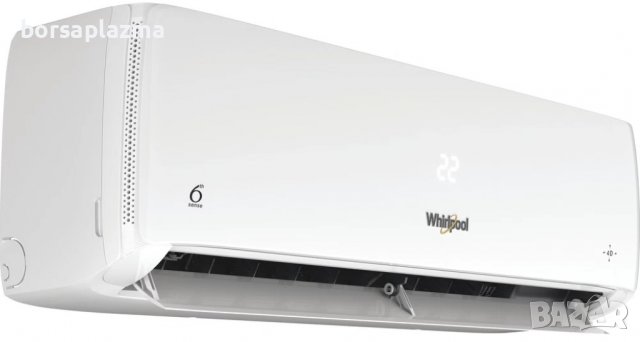 Инверторен климатик Whirlpool SPICR 312W, 12000 BTU, WiFi контрол, Бял, снимка 1 - Климатици - 42606014