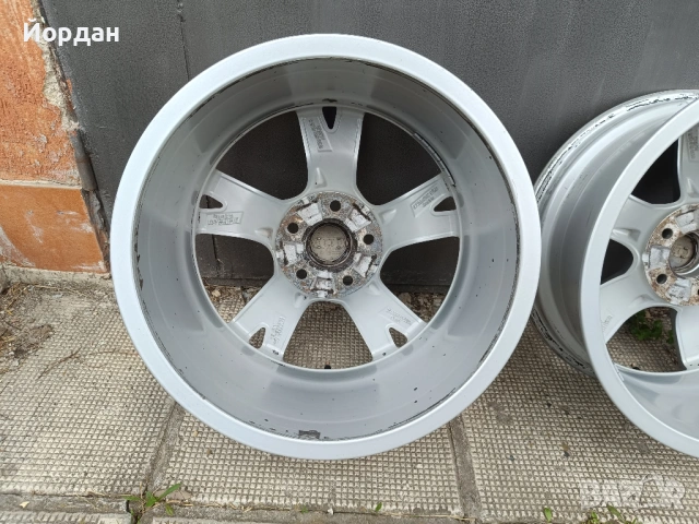 ОРИГИНАЛНИ джанти 17 ' цола 5x112 АУДИ / AUDI Volkswagen Skoda ET38 7,5J 66.6, снимка 15 - Гуми и джанти - 54207667