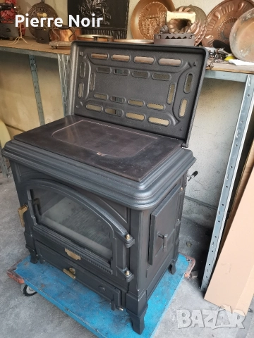 Чугунена печка / камина 16кW , снимка 7 - Камини - 52629297