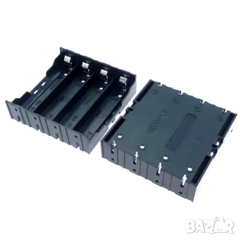 Кутия за 4 батерии 18650 / последователно или паралелно свързване, снимка 2 - Друга електроника - 47516963