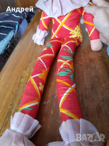 Стара кукла,клоун #26, снимка 4 - Други ценни предмети - 52228260