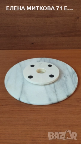 Въртяща се мраморна поставка, снимка 3 - Аксесоари за кухня - 53879785