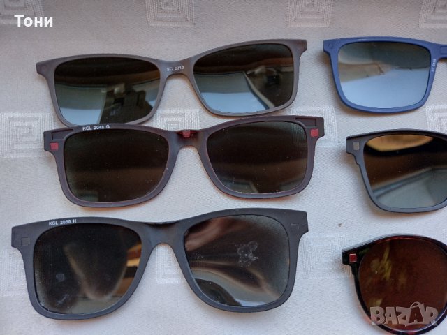 Магнитен клипс / слюда за очила с диоптър / диоптрични рамки, снимка 7 - Слънчеви и диоптрични очила - 35208286
