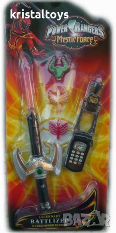 Пауър Рейнджърс комплект на картон POWER RANGERS, снимка 1