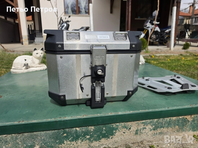 Honda Africa CRF X adv GIVI топ каса за мотоциклет , снимка 8 - Части - 46822630