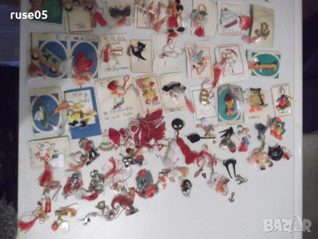 Лот от 64 бр. мартенице от соца, снимка 6 - Колекции - 52509022