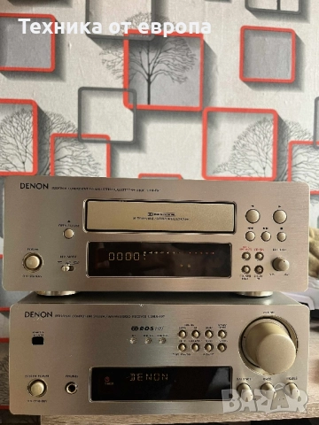 усилвател и дек денон, снимка 1
