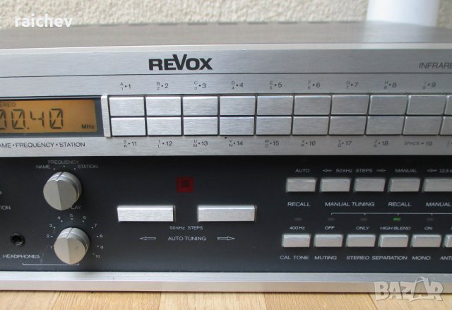 ★ █▬█ █ ▀█▀ ★ REVOX B-261 – Уникален тунер с невероятен саунд. , снимка 4 - Аудиосистеми - 30792519