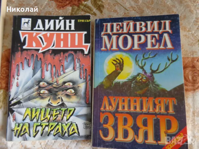 Книги - ужас(хорър) и фантастика.  , снимка 5 - Художествена литература - 16473973