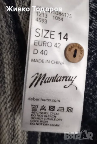 Дамска блуза (нова) Debenhams-Mantaray, снимка 5 - Блузи с дълъг ръкав и пуловери - 47969872