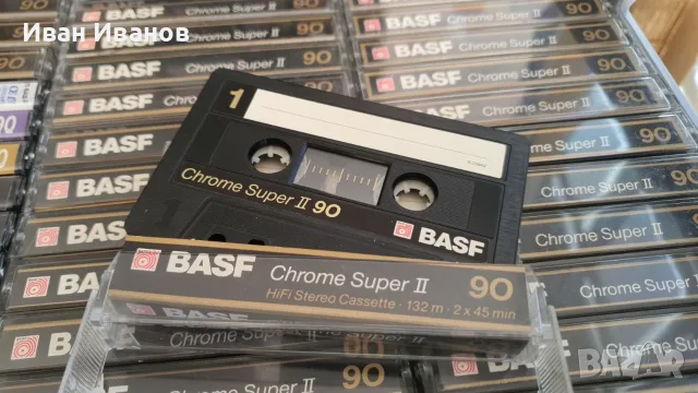 ПРОМОЦИЯ! BASF Chrome Super II аудиокасети 
