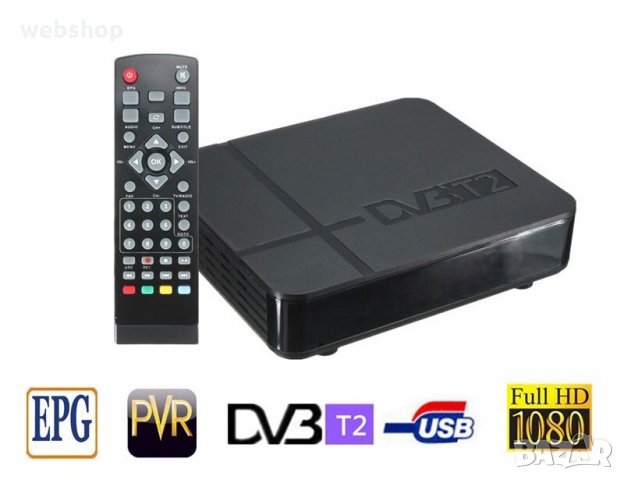 Декодер / Приемник за ефирна цифрова телевизия DVB-T/T2, снимка 6 - Приемници и антени - 34037861