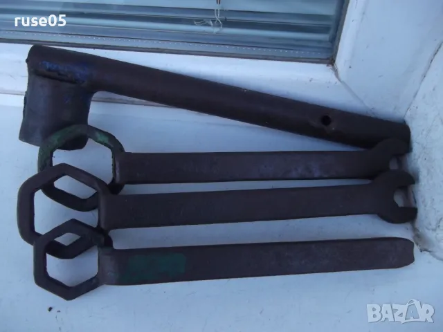 Лот от 4 бр. стари ключа, снимка 8 - Ключове - 49363172