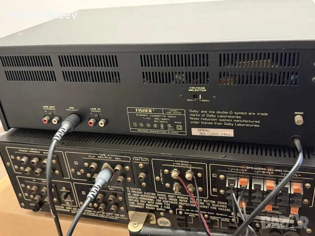 Fisher CR-4170 Stereo cassette deck, снимка 5 - Декове - 56200715