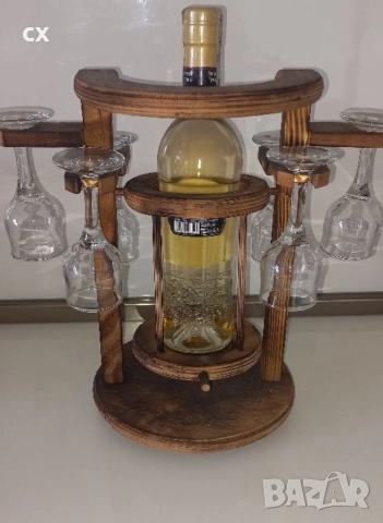 Поставка „Люлка“ с ракия и 6 бр. чаши, снимка 2 - Други - 52810098