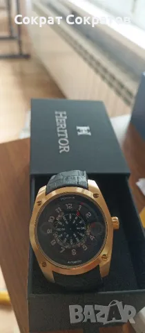 ЧЕРЕН ПЕТЪК !!! Продавам часовник Heritor Daniels Automatic ЧЕРЕН ПЕТЪК!!!!, снимка 4 - Мъжки - 50432880