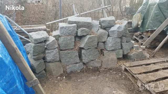 Дялан камък - дялан гранит 2,5 м/куб 