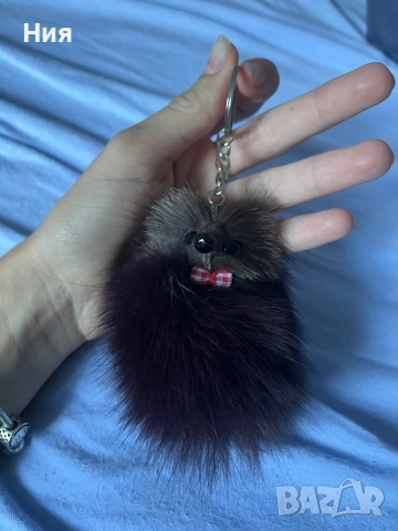 Пухкав аксесоар за чанта, снимка 3 - Други - 51656314