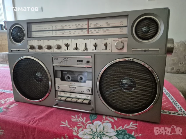 Радиокасетофон SCHMID SRR 7070, снимка 3 - Радиокасетофони, транзистори - 51005020