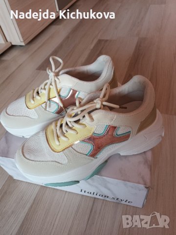 Дамски маратонки Seastar.39 номер.Обвани веднъж.Като нови.Цена-20 лв., снимка 4 - Маратонки - 42823334