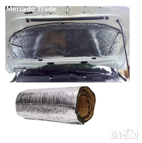 Универсално шумоизолиращо фолио, За МПС, Заведения 100х500см, снимка 3 - Аксесоари и консумативи - 49723368