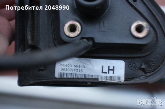 Странично дясно огледало за Нисан Микра К11 от 2000 г. продавам, снимка 2 - Части - 35189849