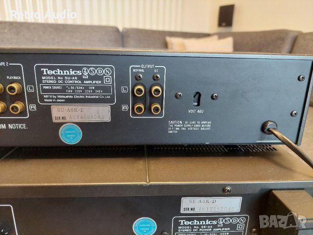 Technics SU-A6, Technics SE-A5, снимка 6 - Аудиосистеми - 42138491