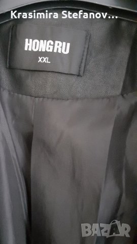 Дамско кожено яке от еко кожа, снимка 12 - Якета - 26654718