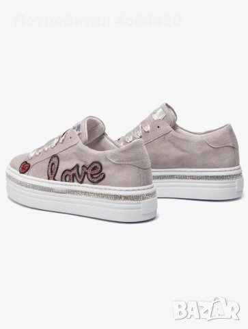 Сникърси Togoshi от естествен велур, снимка 7 - Кецове - 52639267