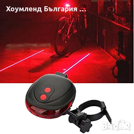 Лазер за колело със 7 режима тип стоп, снимка 3 - Аксесоари за велосипеди - 50496260