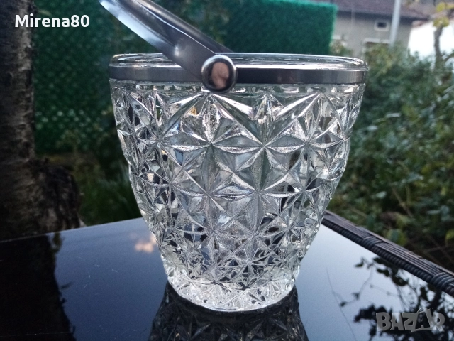 Винтидж кристална ледарка - СССР, снимка 2 - Антикварни и старинни предмети - 52504804